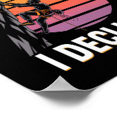 Poster Funny Rock Climbing Gravity Called I Declined Clim (Coin)