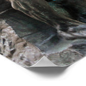 Poster Funny Rodin Thinker Statue - Pizza ou cuisine thaï (Coin)