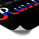 Poster Funny Russia Summer Vacation Travel Souvenir Quote (Coin)