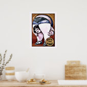 Poster Funny Ruth le cirque vintage Acrobat (Cuisine)