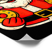 Poster Funny Santa 67 Ice Cream Drip Christmas Xmas Teens (Coin)