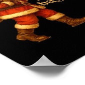 Poster Funny Santa Claus Snow Diggity Bout To Bag It Up  (Coin)