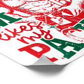 Poster Funny Santa Claus Your Mom Like My Package Christm (Coin)