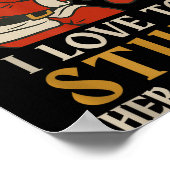 Poster Funny Santa I Love To Stuff Her Stock Jingle His B (Coin)