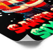 Poster Funny Santa Says Six Seven Christmas 67 Meme Xmas  (Coin)