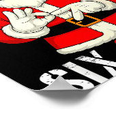 Poster Funny Santa Says Six Seven Christmas 67 Meme Xmas  (Coin)