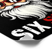 Poster Funny Santa Says Six Seven Christmas 67 Meme Xmas  (Coin)