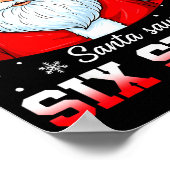 Poster Funny Santa Says Six Seven Christmas 67 Meme Xmas  (Coin)