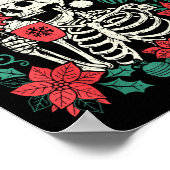 Poster Funny Santa Skeleton Sorta Merry Sorta Y Soky Xmas (Coin)