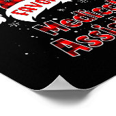 Poster Funny Santa's Favorite Medical Istant Christmas Pa (Coin)