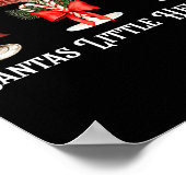 Poster Funny Santa's Little Helper Martini Tail Merry Chr (Coin)