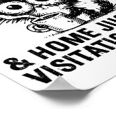 Poster Funny Sarcastic Cat I Feel Like Work Got Custody O (Coin)