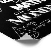 Poster Funny Sarcastic Math Teacher Quote Can (Coin)