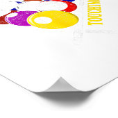 Poster Funny Sarcastic Pool Billard Déclaration C'est gay (Coin)