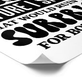 Poster Funny Sarcastic Quote Think Before Speak  (Coin)