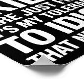 Poster Funny Sarcastic Saying Humor Introvert Workplace A (Coin)