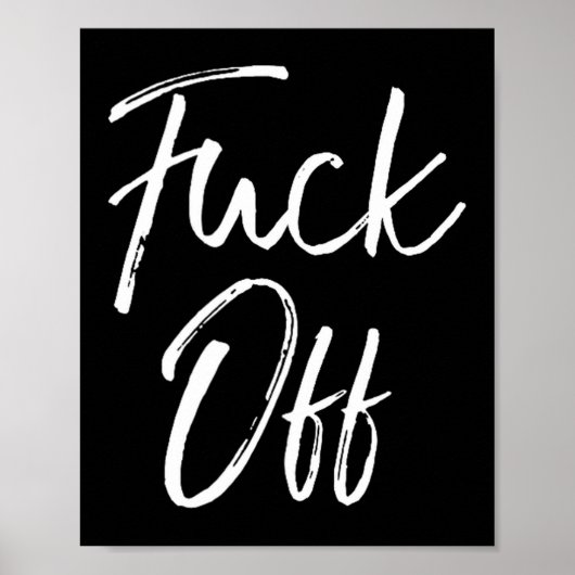 Poster Funny Saying Sarcastic Quote Loner Joke Gift For O (Devant)