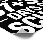 Poster Funny School Countdown Saying Bruh Its My 67 33  (Coin)