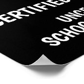 Poster Funny School Teacher Life (Coin)