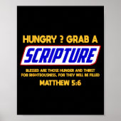 Poster Funny Scripture , Bible Verse, Famous Scriptures,  (Devant)