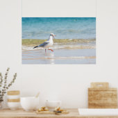 Poster Funny seagull (Cuisine)