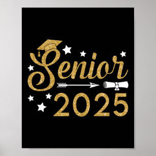 Poster Funny Senior Cl Of 2025 College Graduation Don Pou