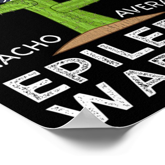 Poster Funny Sensibilisation Epilepsy Warrior (Coin)