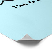 Poster Funny Shark Fin Sarcasme français (Coin)