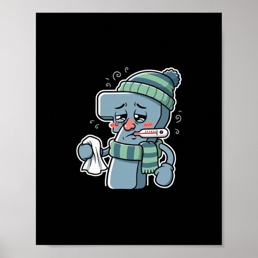 Poster Funny Sick Seven Costume 7  (Devant)