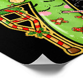 Poster Funny Sick Seven Meme 67 Six Seven Santa Hat Chris (Coin)