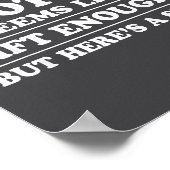 Poster Funny Sister Sarcastic Sibling Humor Quote From Br (Coin)