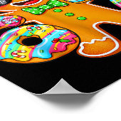 Poster Funny Six Seven 67 Gingerbread Christmas Boys Xmas (Coin)