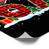 Poster Funny Six Seven 6 7 Meme 67 Christmas Red Plaid Xm (Coin)