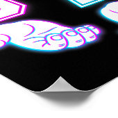 Poster Funny Six Seven 6 7 Meme Gen Alpha Slang 6 7 Glowi (Coin)