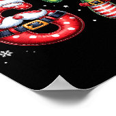 Poster Funny Six Seven 6 7 Meme Humor Santa Elf 67 Christ (Coin)