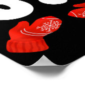 Poster Funny Six Seven Christmas Pajamas Meme Gen Alpha 6 (Coin)