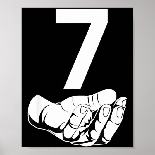 Poster Funny Six Seven Gen Alpha Slang Meme 6 7 Matching  (Devant)