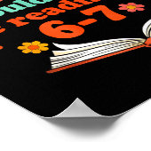 Poster Funny Six Seven Meme 6 7 Teacher Book Reading 6 7  (Coin)