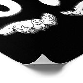 Poster Funny Six Seven Meme Hands Gesture Gen Alpha Slang (Coin)