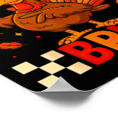 Poster Funny Six Seven Meme Turkey Kids Bruh, 67 Thanksgi (Coin)