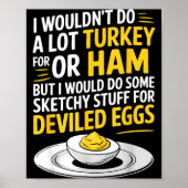 Poster Funny Sketchy Stuff For Deviled Eggs Saying Food H (Devant)