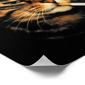 Poster Funny Smoking Cat Cigarette Kitten Meme Stupid Bra (Coin)