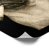 Poster Funny Smoking Pug Dog Cigarette Gen Z Meme Graphic (Coin)