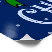 Poster Funny Snowman Maximum Christmas Surprise Cartoon (Coin)