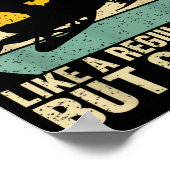 Poster Funny Snowmobile Dad Like A Regular But Cooler Win (Coin)