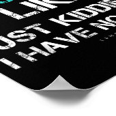 Poster Funny Soccer Shirts. A Day Without Soccer Gift  (Coin)