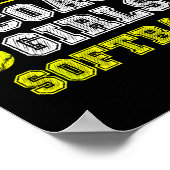 Poster Funny Softball Coach You Don't E Me I Coach Girls  (Coin)