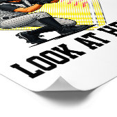 Poster Funny Softball Quote Oh My God Becky Look At Her B (Coin)