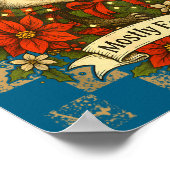 Poster Funny Sorta Festive Mostly Feral Ssum Christmas Os (Coin)