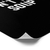 Poster Funny Soup Lover I Don't Trust Soup  (Coin)